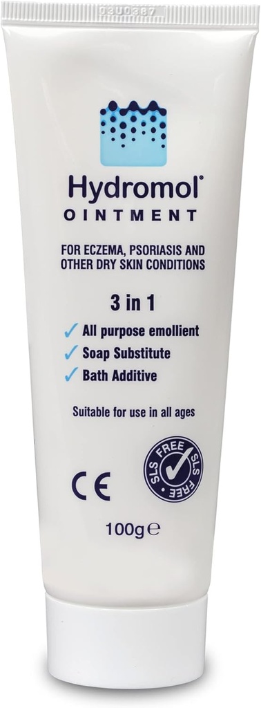 피부염 관리를위한 연고 100g 튜브, Eczema, Psoriasis 및 기타 드라이 피부 조건, (팩 1)