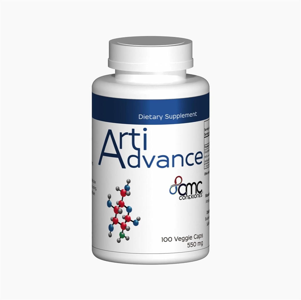 ARTIADVANCE Glucosamine Chondroitin, 100 Veggie 모자 - 550 mg 각 합동 뼈 및 근육 전체적인 몸 지원