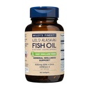 Wiley's Finest Wild Alaskan Fish Oil Easy Swallow Minis - 성인과 어린이를위한 Omega-3 Fish Oil Supplement - 이중 Strength 630mg EPA 및 DHA 천연 보충 - 60 미니 Softgels (30 인분)