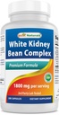 제일 자연적인 백색 신장 콩 Complex 서빙 180 캡슐 당 1800 mg. 비 GMO 및 글루텐 무료