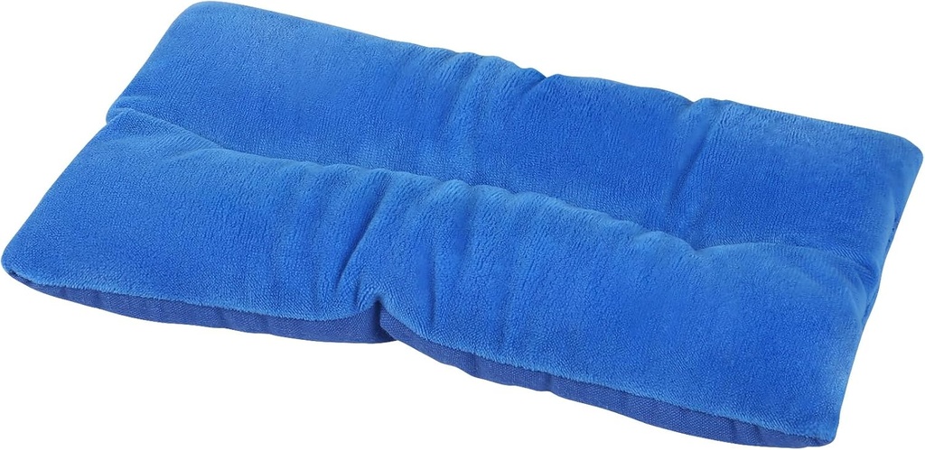 Atsuwell 마이크로 웨이브, 목 및 어깨, 무릎, 손목, 관절, 콩 가방 난방 패드, 쌀 Microwavable Moist 열 팩, 따뜻한 압축, Relaxation, 블루