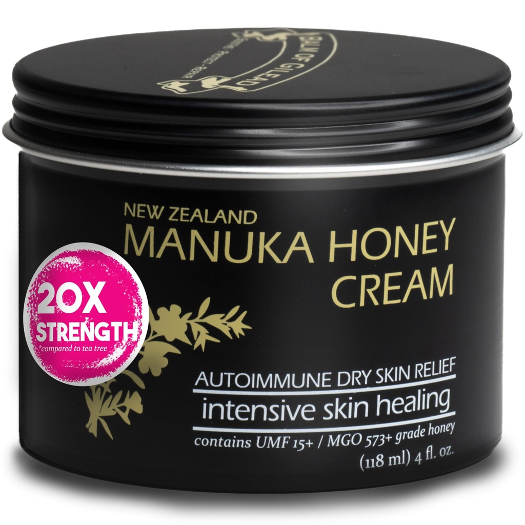 GILEAD Manuka Eczema 꿀 크림의 BALM - 과민한 피부를 위한 Moisturizer, Eczema, Psoriasis & Dermatitis - Manuka 꿀 연고, Grassfed Tallow