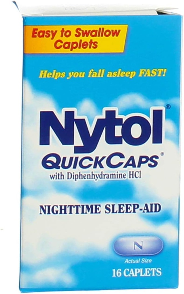 Nytol QuickCaps 16 모자 (포장 5)