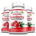 12,600mg의 비 GMO 크랜베리 농축 - 트리플 강도 Softgels - 남성 및 여성을위한 삼키기 알약에 쉽게, 3 병