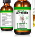 Cats를 위한 60ML 항생제, 우수한 고양이 항생제 보충교재, 고양이, 고양이 항생제, 고양이 항생제, 고양이 항생제, 고양이 항생제 지원 면역 & 고양이 알레르기 완화 2 Fl Oz