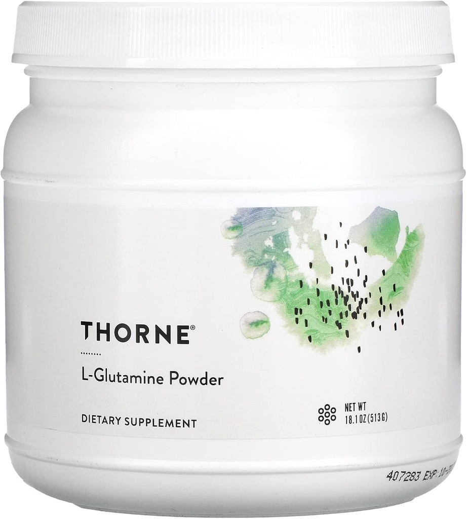 Thorne 연구 L 글루타민 분말 18.1 oz (513 g)