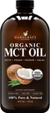 Handcraft 혼합 유기 MCT 유기농 코코넛 오일 16 Fl oz – Keto Friendly, Non-GMO, Vegan Coconut Oil – 음료, 커피 및 차에 적합