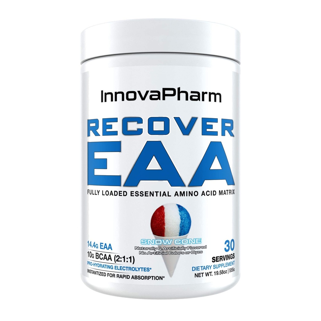 InnovaPharm Recover EAA 스노우 콘 분말 19.5 온스