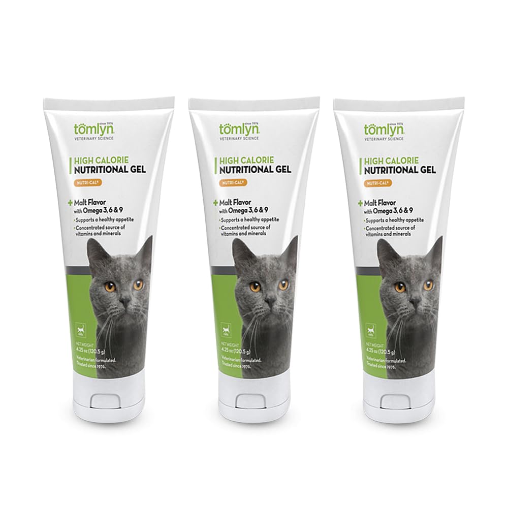 Cats 높은 Calorie 규정식 보충교재를 위한 Nutri-cal, 4.25 온스 관 (3의 포장)
