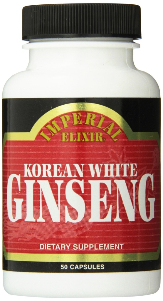 임페리얼 엘릭어 백인삼, 500 Mg, 50 조사