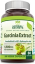 허브 시크릿 Garcinia 추출물 보충 |1500 밀리그램 | 180 Veggie 캡슐 | Non-GMO | 글루텐 프리 | 미국에서 제작