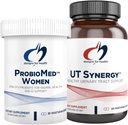 건강 질 Probiotic & UT 지원 번들을위한 디자인 - ProbioMed Women Probiotic (30 캡슐) Gut Health & Vaginal pH, UT Synergy (60 캡슐) Hibiscus & D-Mannose와 Urinary Tract 지원