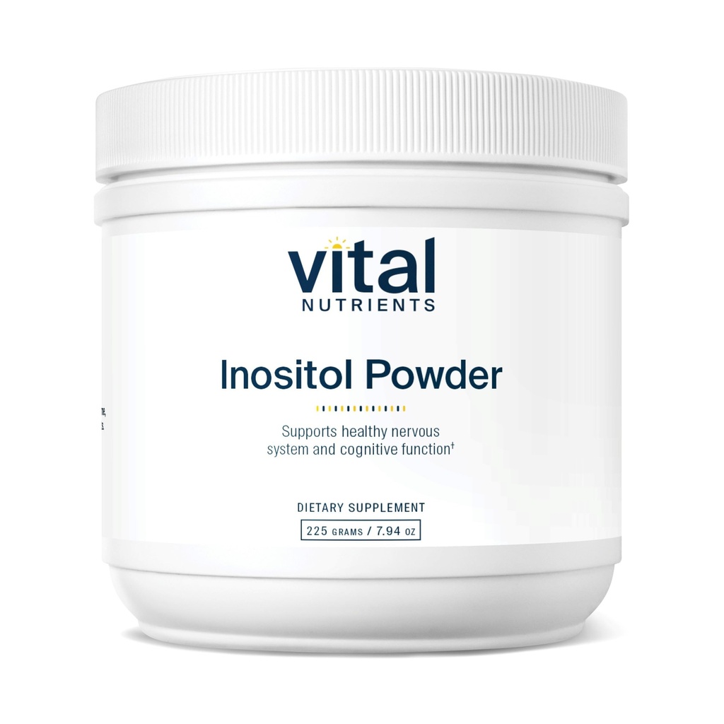 Vital Nutrients Inositol Powder | Myo Inositol Supplement for Women and Men | 에너지, 자연 시스템, Metabolism & Ovarian Function* | Vegan, 글루텐, 데이리, 소이 무료 | 56 인분