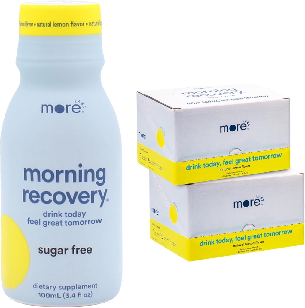 아침 회복 Electrolyte, 우유 엉겅퀴 음료 번식 제형은 마시는 동안, 높게 수용성 액체 DHM, 비 GMO, Vegan, 글루텐 자유로운, 설탕 자유로운 레몬, 24의 팩