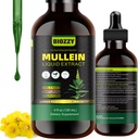 Lungs에 대한 일반적인 Mullein 드롭 | 호흡기 및 Lungs 지원을위한 Mullein 잎 추출물 | Mullein Extract Supplement Liquid