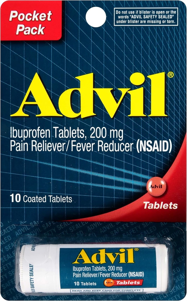 Advil Vial 10 정제 (포장 3)