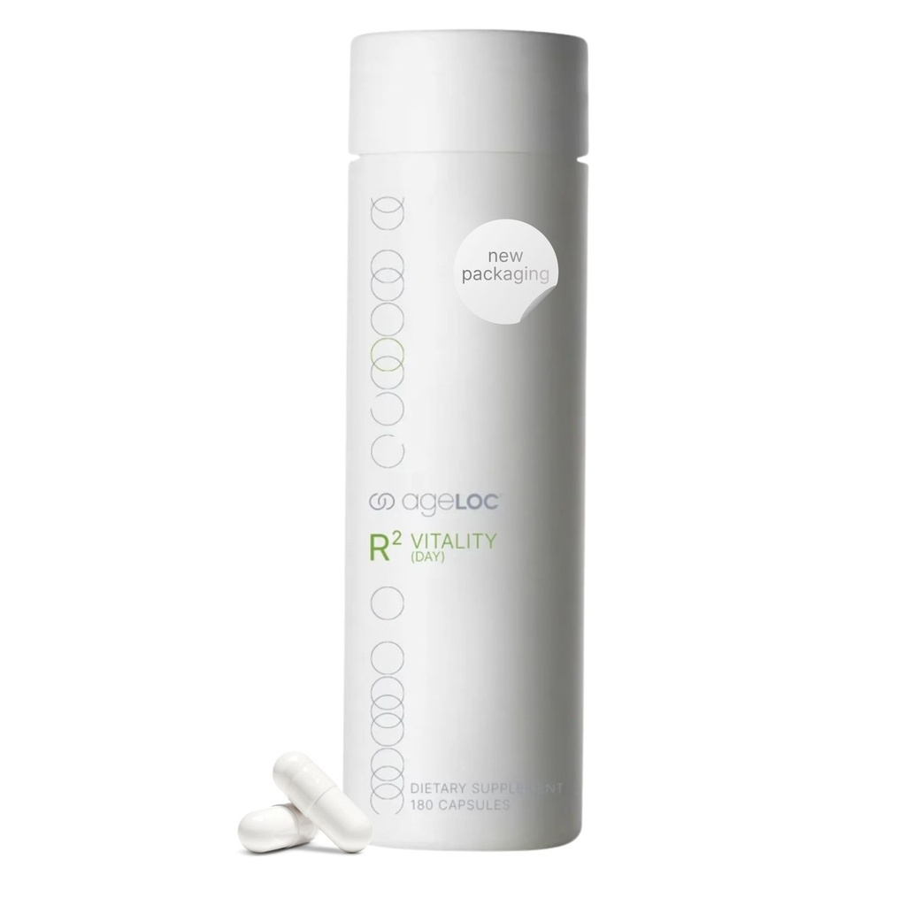 Nu Skin R2 Day (Vitality) - 셀룰러 정화 및 활력을 지원하며 Youthful Gene Expression 홍보