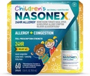 Nasonex 아이들의 24HR 알레르기 Nasal 살포, 비 Drowsy, 냄새 자유로운 안개, 알레르기 증상 + Nasal 혼잡, 가득 차있는 처방전 힘, 60 살포