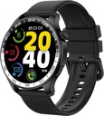 Smart Watch, 40mm AMOLED Touchscreen Smartwatch for Men Women (Answer/Make Call), 110 + 스포츠 모드가있는 피트니스 트래커, IP68 방수 / Spo2 / 보수계 / 슬립 모니터, 안드로이드 iOS를위한 활동 추적기