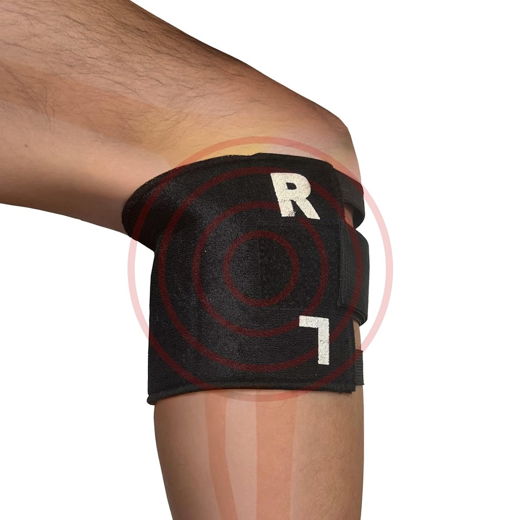 Sciatica를 위한 무릎 버팀대는 압력 점 버팀대 Relieve Acupressure 다리 Sciatica, 조정가능한 각자 난방 무릎 지원 포장 & 남자와 여자를 위한 고통 안전 (CL-1)를 가진 텔레비젼에 Seen