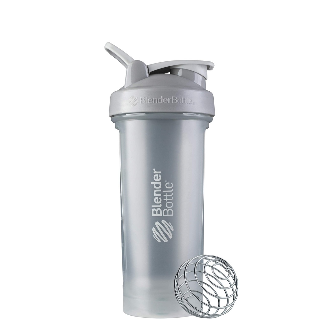 BlenderBottle Classic V2 셰이커 병은 단백질 셰이커 및 전 운동, 28 Ounce, Pebble 회색을 위해 완전히 합니다