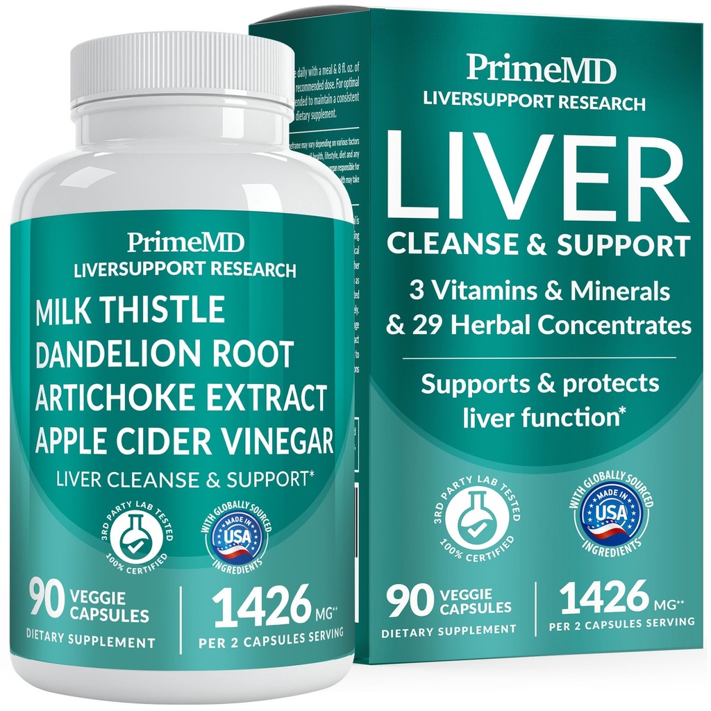 우유 이틀 보충 교재와 32-in-1 간병 지원 – Silymarin, Artichoke 추출물 & Beetroot 분말을 가진 Liver Detox – Liver Cleanse – 1426mg (90의 조사) (팩 1)를 위한 포괄적인 Wellness 공식