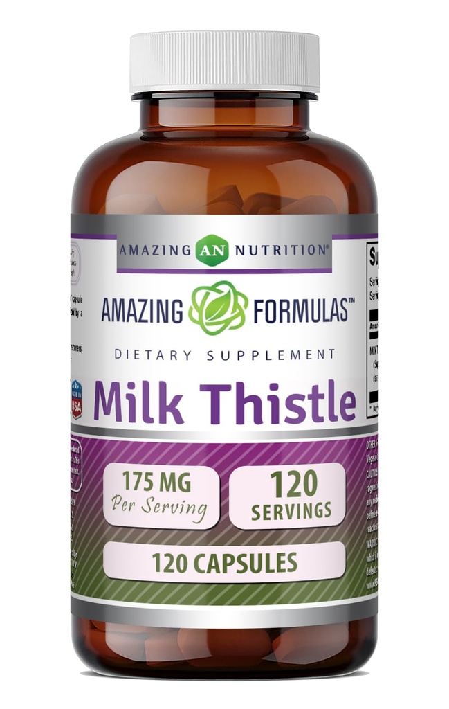 놀라운 수식 우유 이틀 보충 | 175 Mg per 서빙 | 120 캡슐 | Non-GMO | 글루텐 프리 | 미국에서 제작