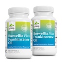 Terry Naturally Boswellia Plus Frankincense Oil - Mobility & Joint Comfort 지원을위한 공동 지원 보충 - Boswellia & Frankincense Oil과 셀룰러 건강 지원 - 60 Softgels (팩 2)
