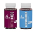 4YWN 질소 산화물 및 Ashwagandha Gummies 보충교재 뭉치, 밀어주는 에너지와 회복, 비 GMO, 글루텐 자유로운, 젤라틴 자유로운 & 고약 | 매일 초점 부스트를 위한