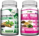 GreeNatr는 강화한 흡수를 위한 까만 고추를 가진 Ashwagandha 캡슐을 가진 총 웰빙 지원 - 및 자연적인 Menopause 초본 Complex