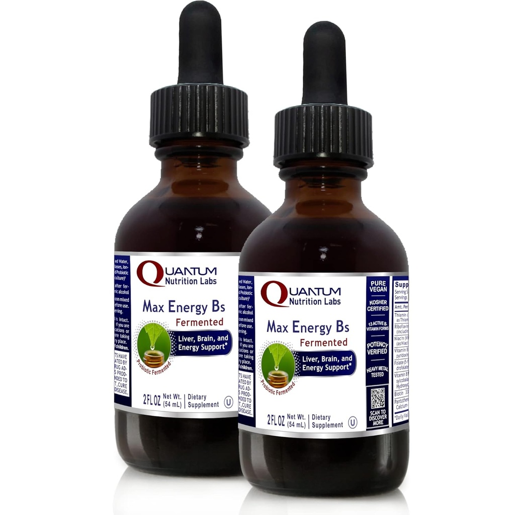 Quantum Nutrition Labs 최대 에너지 B - 2 Fl Oz (패킹 2)