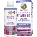 MaryRuth Organics Megadose Vitamin D3 Liposomal | 비타민 D 4000 IU | Ultra Absorption | 성인을 위한 면역 지원 | 뼈 건강 | VIT D3 | Vegan | 슈가프리 | 글루텐 프리 | 비 GMO | 45 서빙