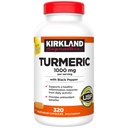 Kirkland Signature Turmeric with Black Pepper, 1000mg (320 카운트)