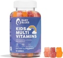 Baby Blues Complete Kids Multivitamin Gummies - 아이의 일상 건강을위한 필수 비타민 - 맛있는 어린이 멀티 비타민 거미 곰