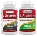 제일 자연적인 L 글루타민 1000mg & L 아르기닌 1000 mg