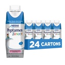 Peptamen Junior Supplement, Strawberry, 8.45 유체 Ounce, 24 팩