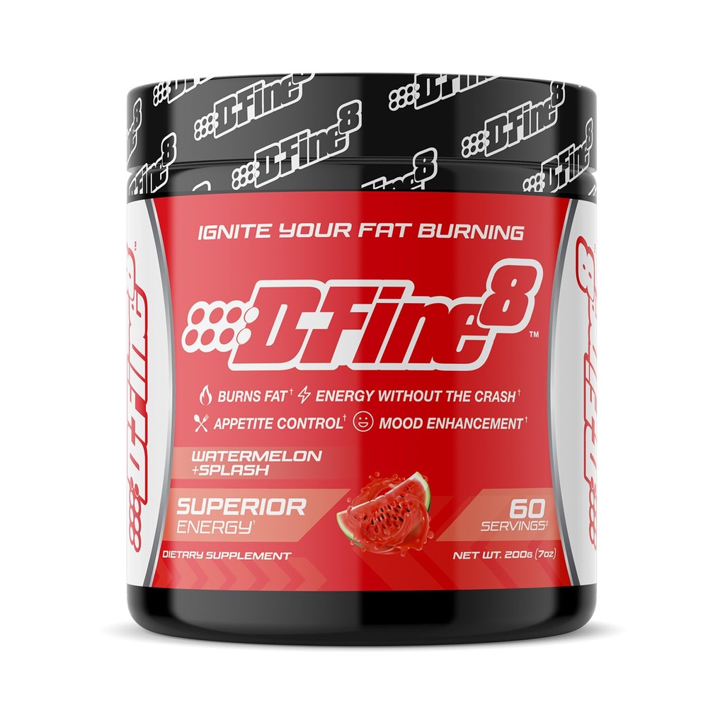 Thermogenic 전 운동 에너지 분말 & Shredding 보충교재, 부스트 에너지 계류 & 초점, 설탕 자유로운, 포함합니다 Senactiv, 내구시간, 300mg 카페인, N 아세틸 L 티로신 (Watermelon 비말)
