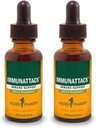 허브 Pharm Immunattack Immune 시스템 지원을위한 액체 초본 공식 - 1 Ounce (FIMAT01) (팩 2)