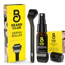 Beard Club Derma 롤러, 청소 살포 & 보충 머리 - 청소 살포와 보충 머리를 가진 Beard 롤러