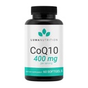 Luma 영양 CoQ10 400mg Softgels - 높은 흡수 Coenzyme Q10 - 봉사 당 Co Q-10 200mg/400mg - 심장 건강 - 60의 액체 Softgels