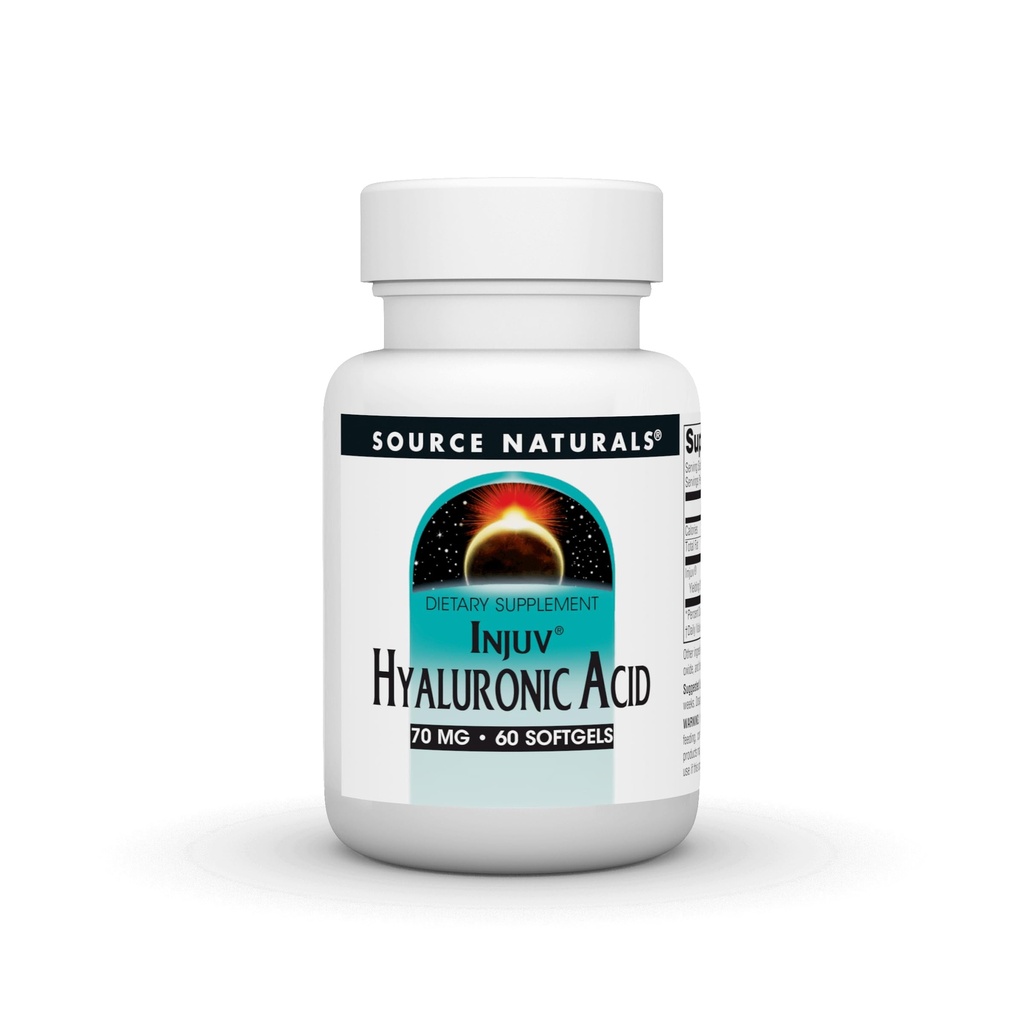 근원 자연적인 Hyaluronic 산 Injuv 70mg - 60 Softgels