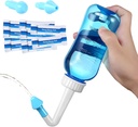 Carllg Neti Pot - Nasal Irrigation Wash Bottle with Sinus Rinse Salt for Adult & Kid (300ml Bottle with 30 소금 패킷)