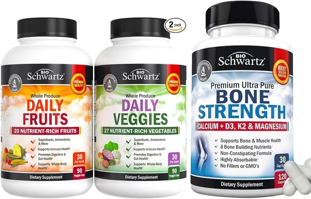 세 배 힘 Omega 3 물고기 기름 Softgels (1 달 공급) 플러스 글루코사민 Chondroitin MSM 세겹 힘 합동 지원 보충교재 (1 달 공급)