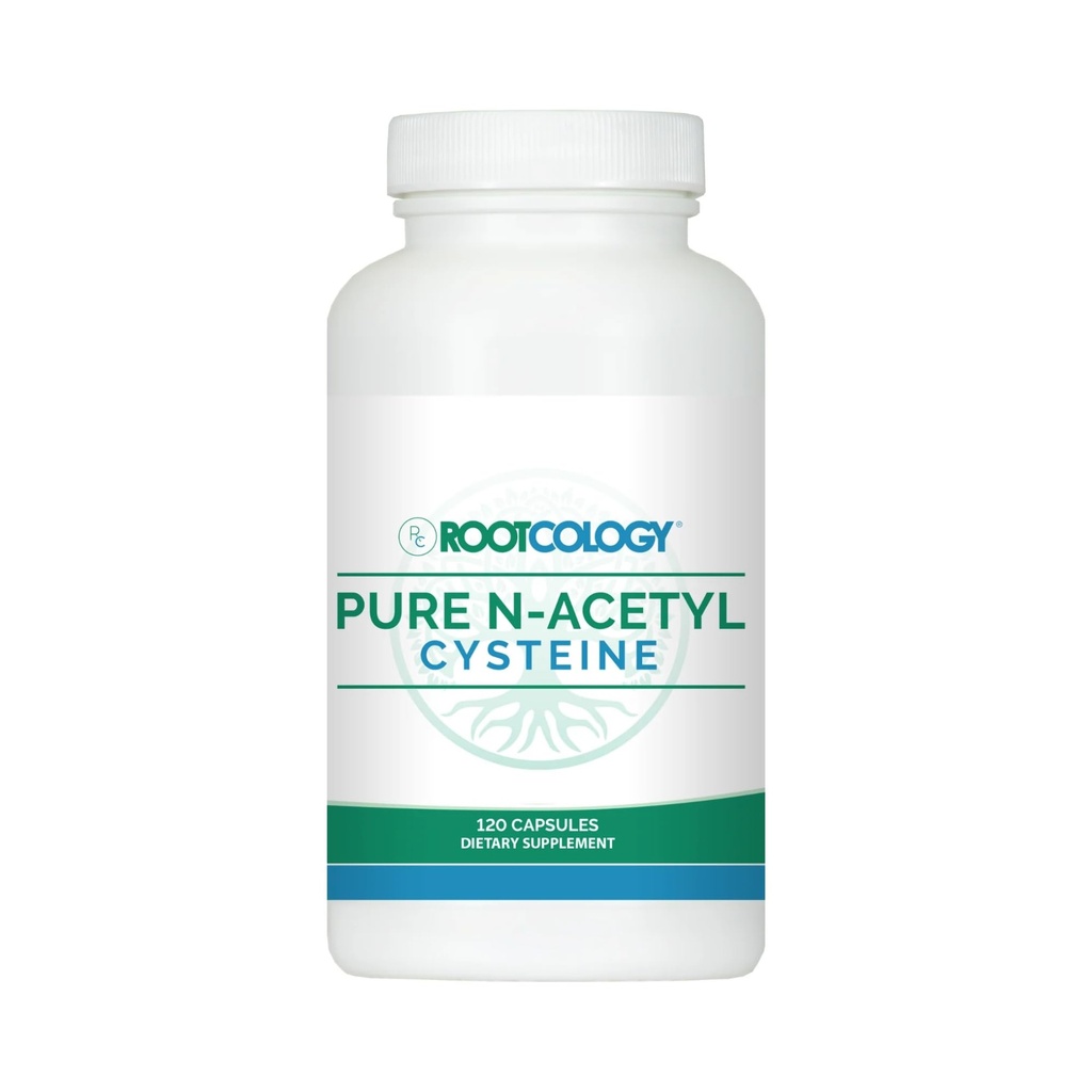 Dr. Izabella Wentz의 뿌리학 | 순수 N-Acetyl Cysteine | (NAC) 900mg | 120 캡슐