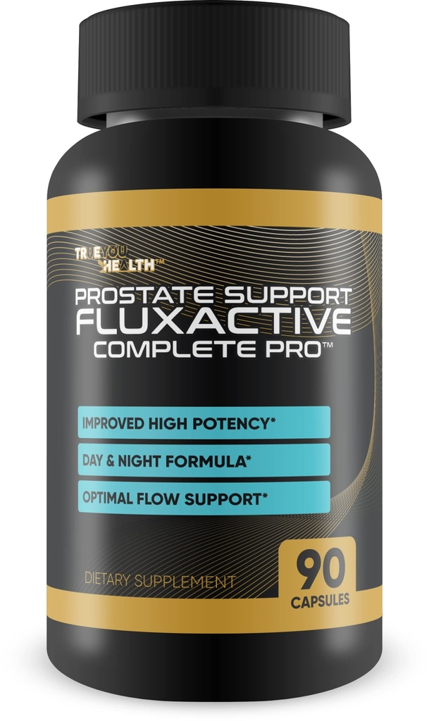 Prostate Support Fluxactive Complete Pro - Panax Ginseng의 프리미엄 전립선 공식 - 남성 건강 및 웰빙을위한 T 전립선 건강을 촉진 - Aid Blood Flow & Stamina - 전립선 보충제