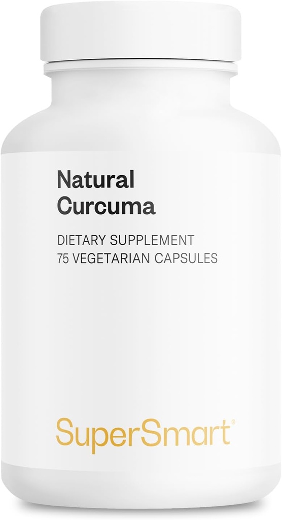 Supersmart - 하루 (고도) 당 자연적인 쿠쿠마 2500mg - 쿠쿠마 Longa 추출물 보충교재 - Tumeric Curcumin 95% Curcuminoids | Non-GMO & 글루텐 무료 - 75 채식 캡슐