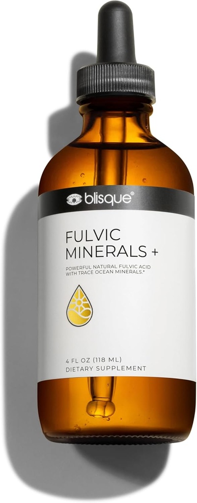 Blisque – 자연적인 추적 무기물 하락은 Fulvic 산과 humic 산을 가진 보충합니다 | Detox, Cleanse, Immune 지원, 뇌 승압기, 알칼리성 히드라이즈 및 에너지 | 전기를 포함합니다 | 4 Ounce