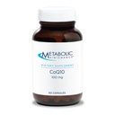 대사 정비 CoQ10 캡슐 - 비타민 C를 가진 100mg CoenzymeQ10 - 산화 방지제, 면역, 에너지 + 심장 혈관 지원 (60의 캡슐)