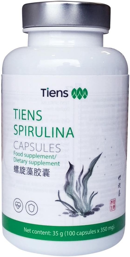 Tiens Spirulina 캡슐 (100 개)