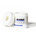골드의 체육관 영양 사전 운동 분말 | Soy-Free, Keto, Vegan Premium Taste Pre-Workout with Natural Caffeine, L-Citrulline, Alpha GPC, Beta-Alanine 및 산화 방지제, 20 서빙 (블루 라즈베리)